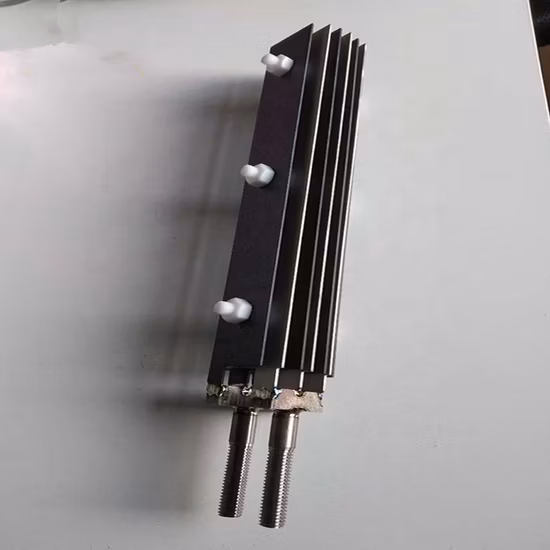 Ânodos de placa de titânio revestidos com Mmo puro grau 1 para eletrólise de água do mar